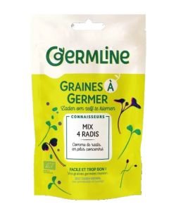Seeds germinate - 4 Radish